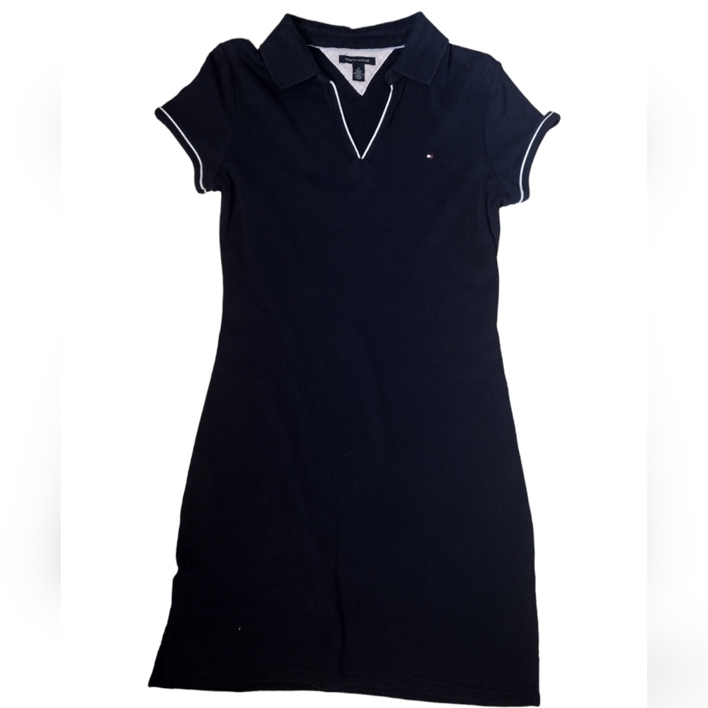 TOMMY HILFIGER POLO PULLOVER DRESS SIZE M - Picture 1 of 6